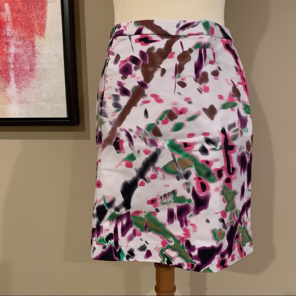 Joe Fresh Bright Color Printed Short Skirt